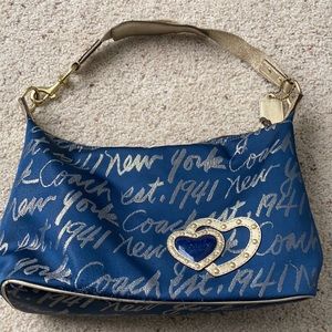 Blue Coach bag (Limited Edition)